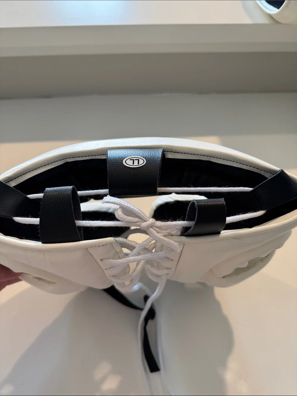 White Full-Face Headgear -